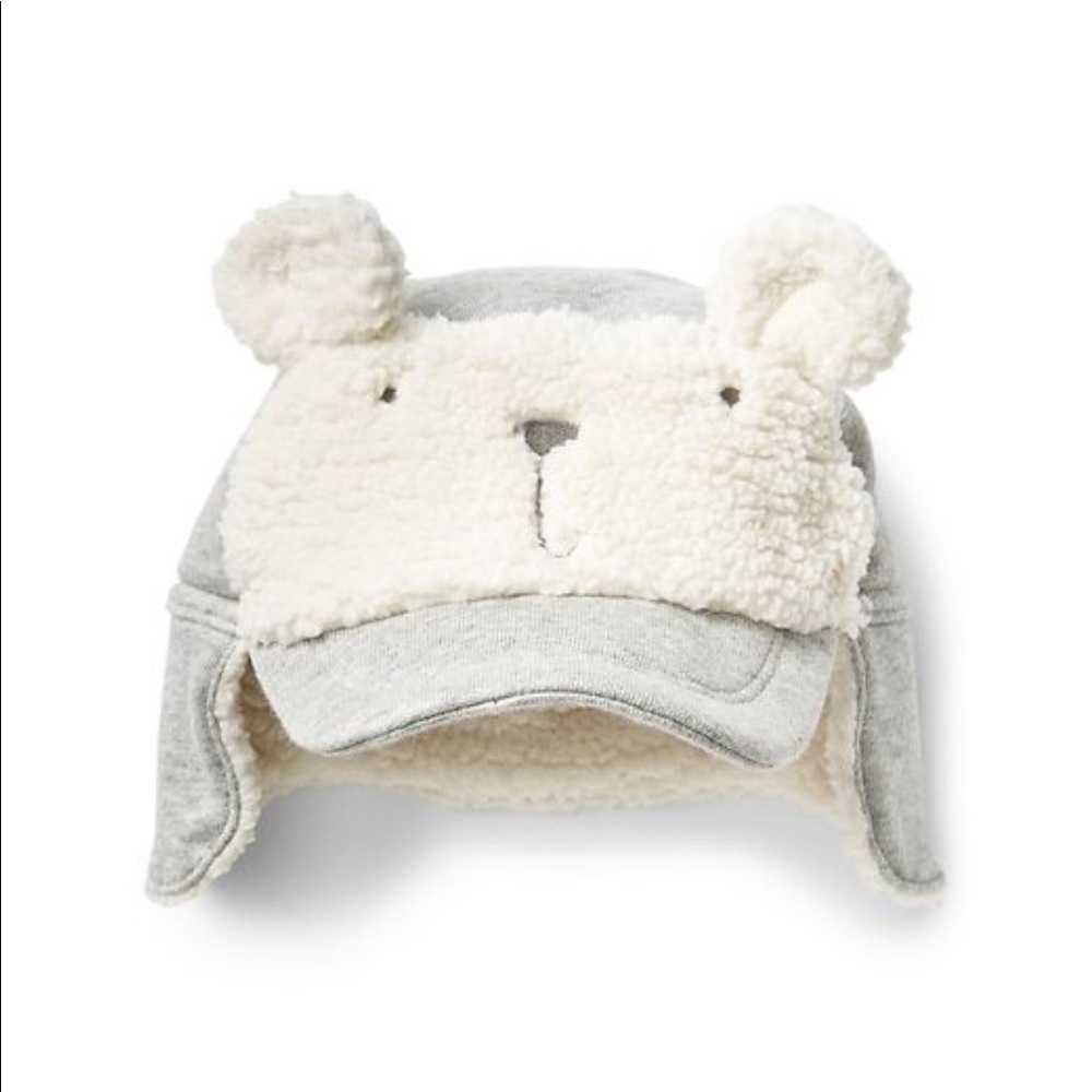 ✨Sold Baby Gap Bear Trapper Hat 12-18 Months